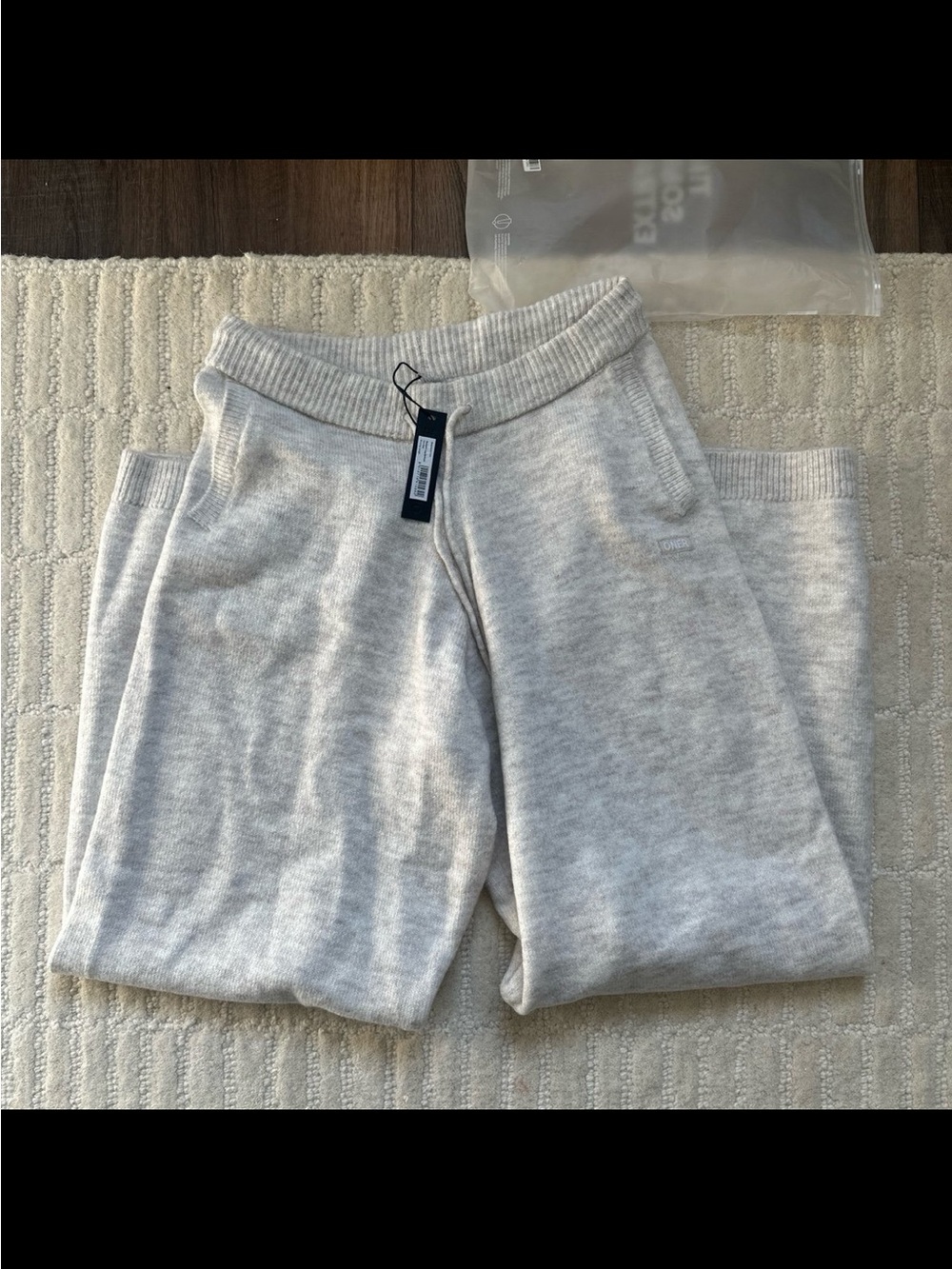Oner Active Oversized Knit Straight Leg Pants - Picture 2 of 6